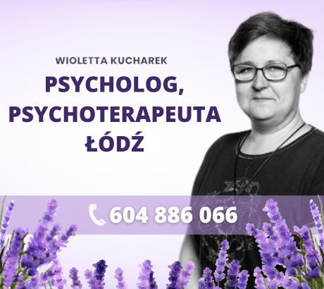 Psycholog, psychoterapeuta Łódź - Wioletta Kucharek